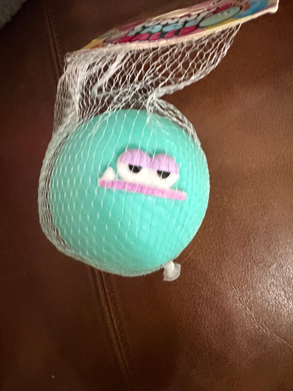 Teal Smush Face