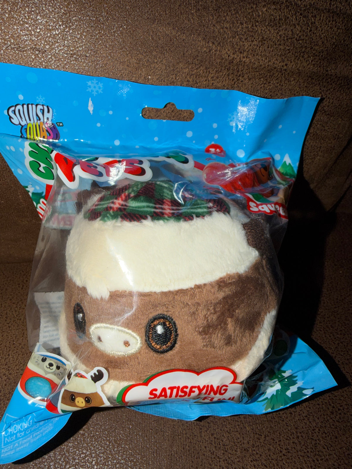 Reindeer Plush with Squishy inside