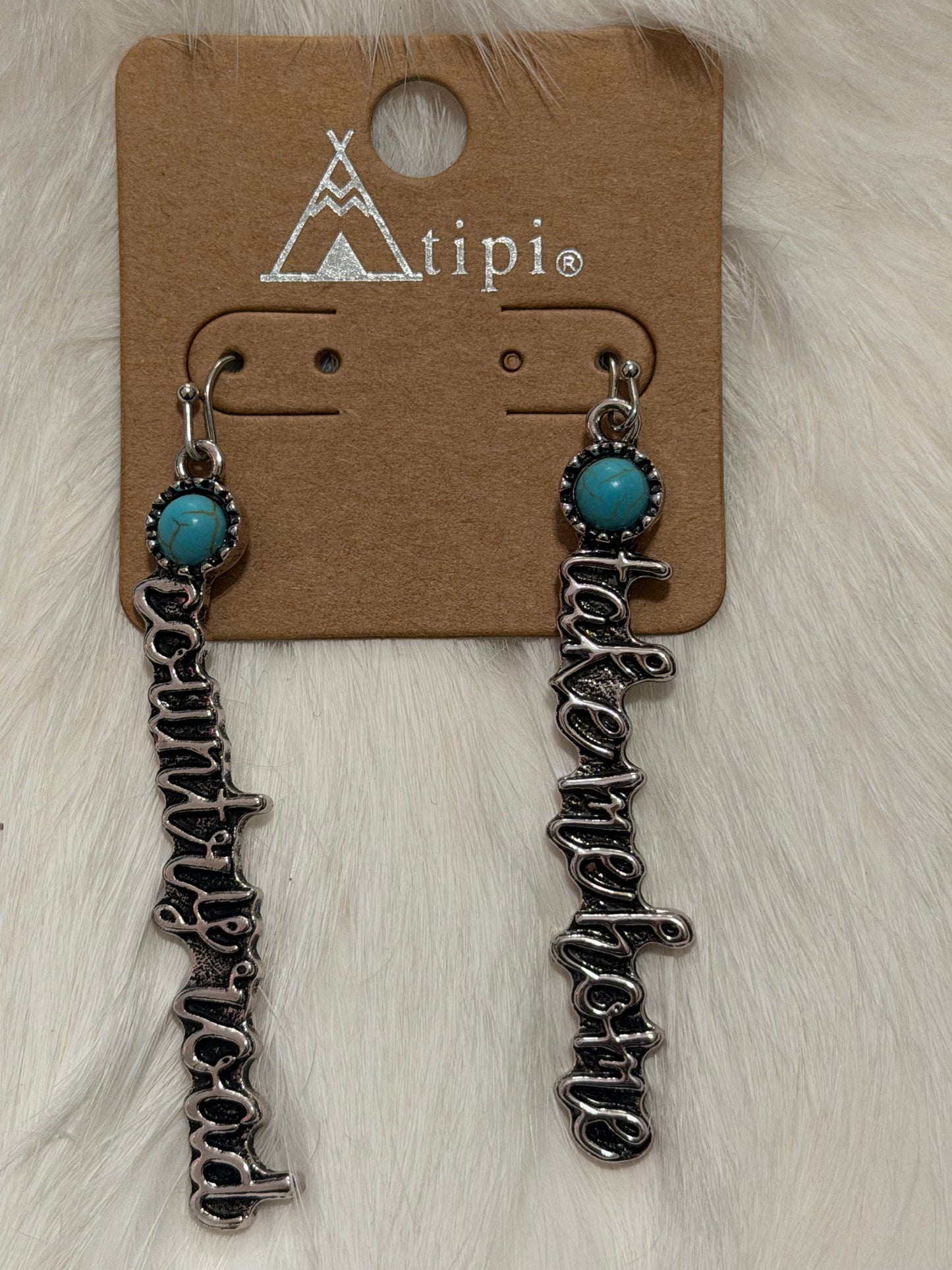 Country Roads Take Me Home Earrings