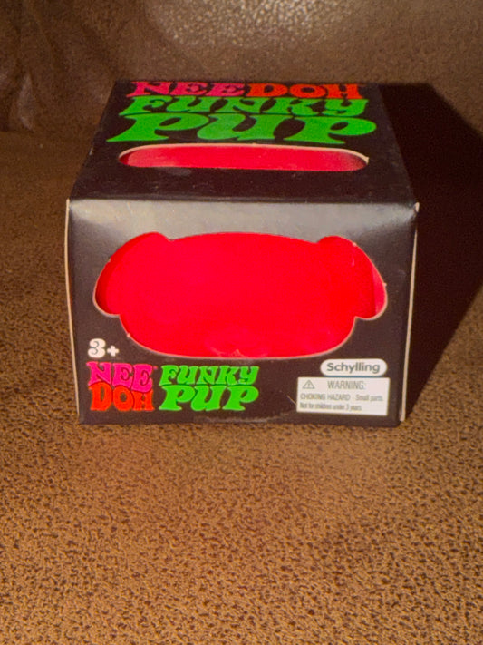 Needoh Funky Pup Pink