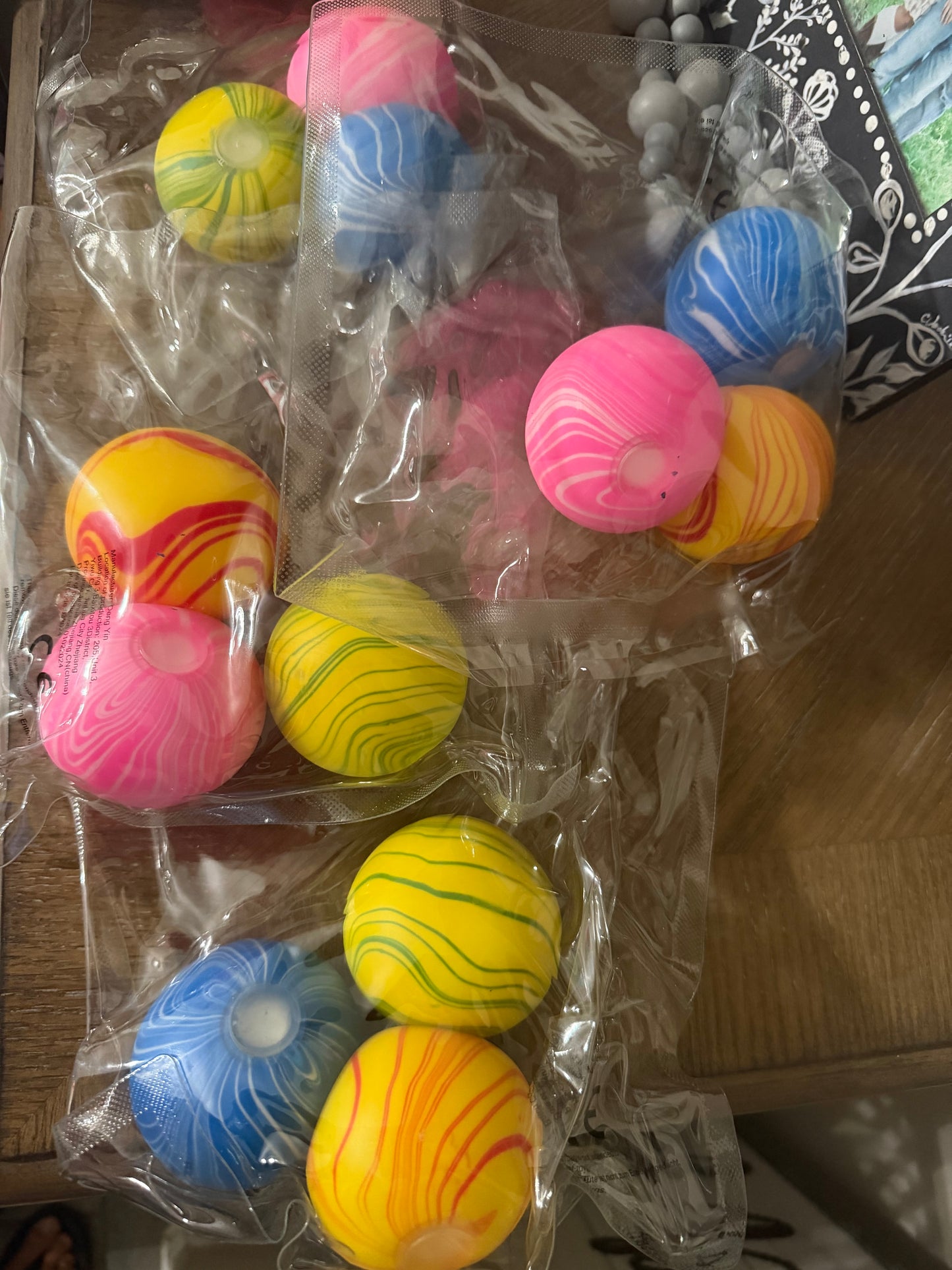 3 Pack Random Squishy Balls