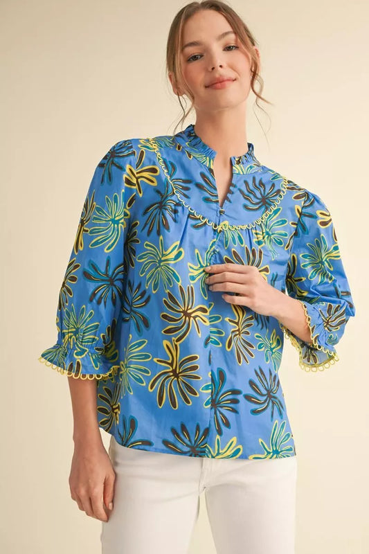 Light blue Jodifl Top