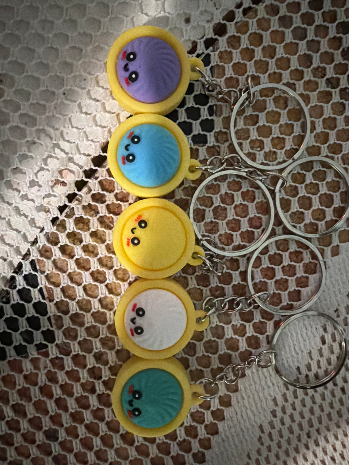 One Random Color Dumpling Keychain