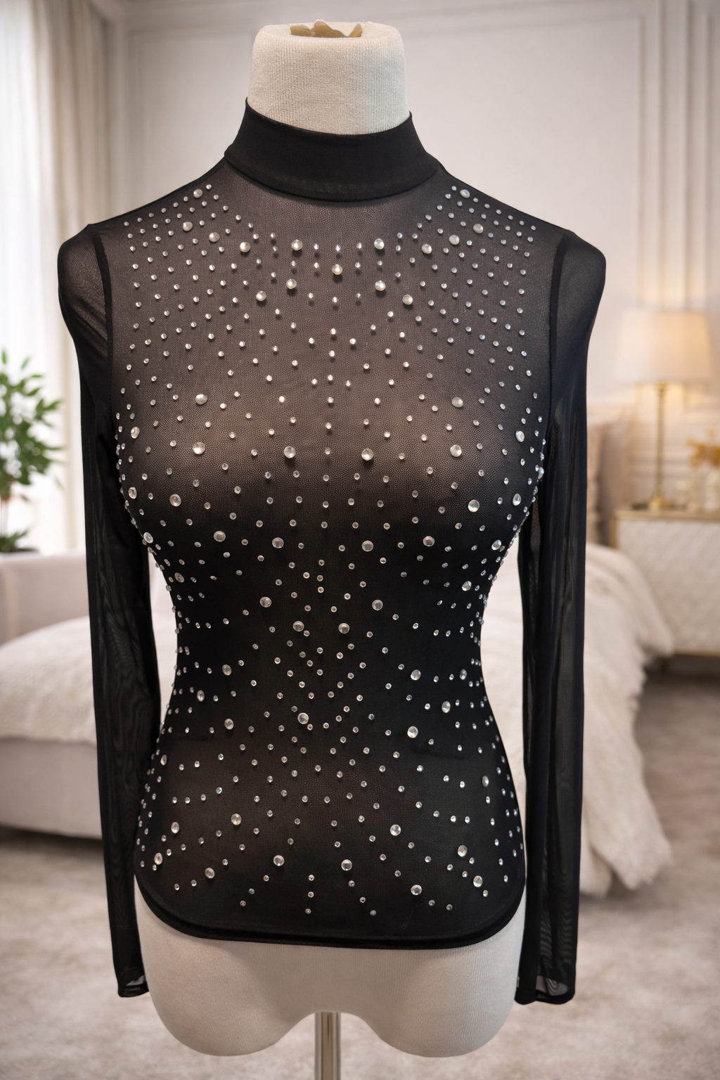 Bling Sheer Top
