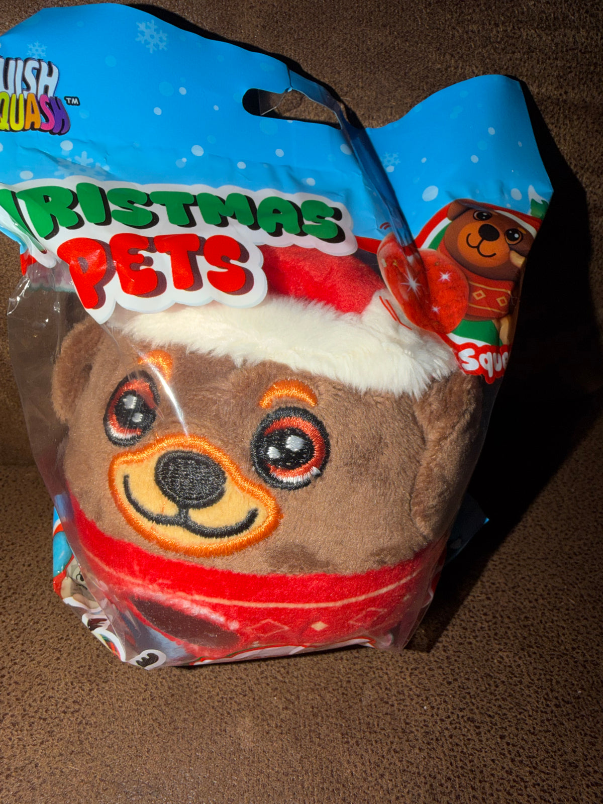 Dog Plush with Squishy inside