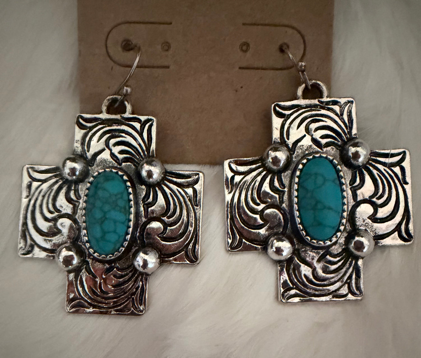 Turquoise earrings