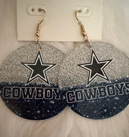 Dallas Cowboy Earrings
