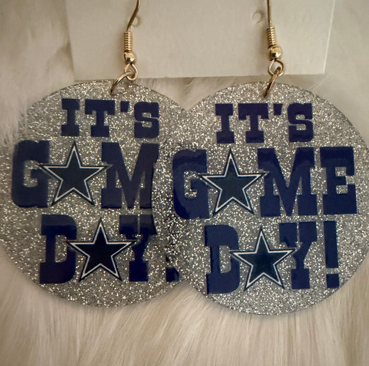 Game Day Cowboys Earrings