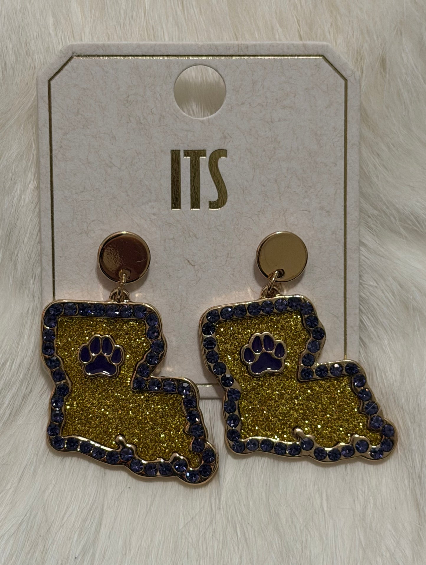 Louisiana Tigers Earrings