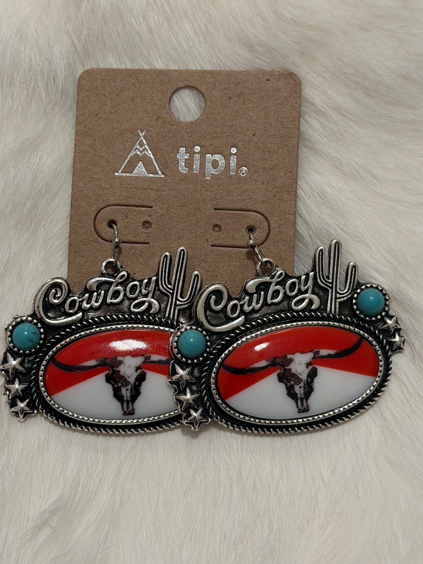 Cowboy Cactus Earrings