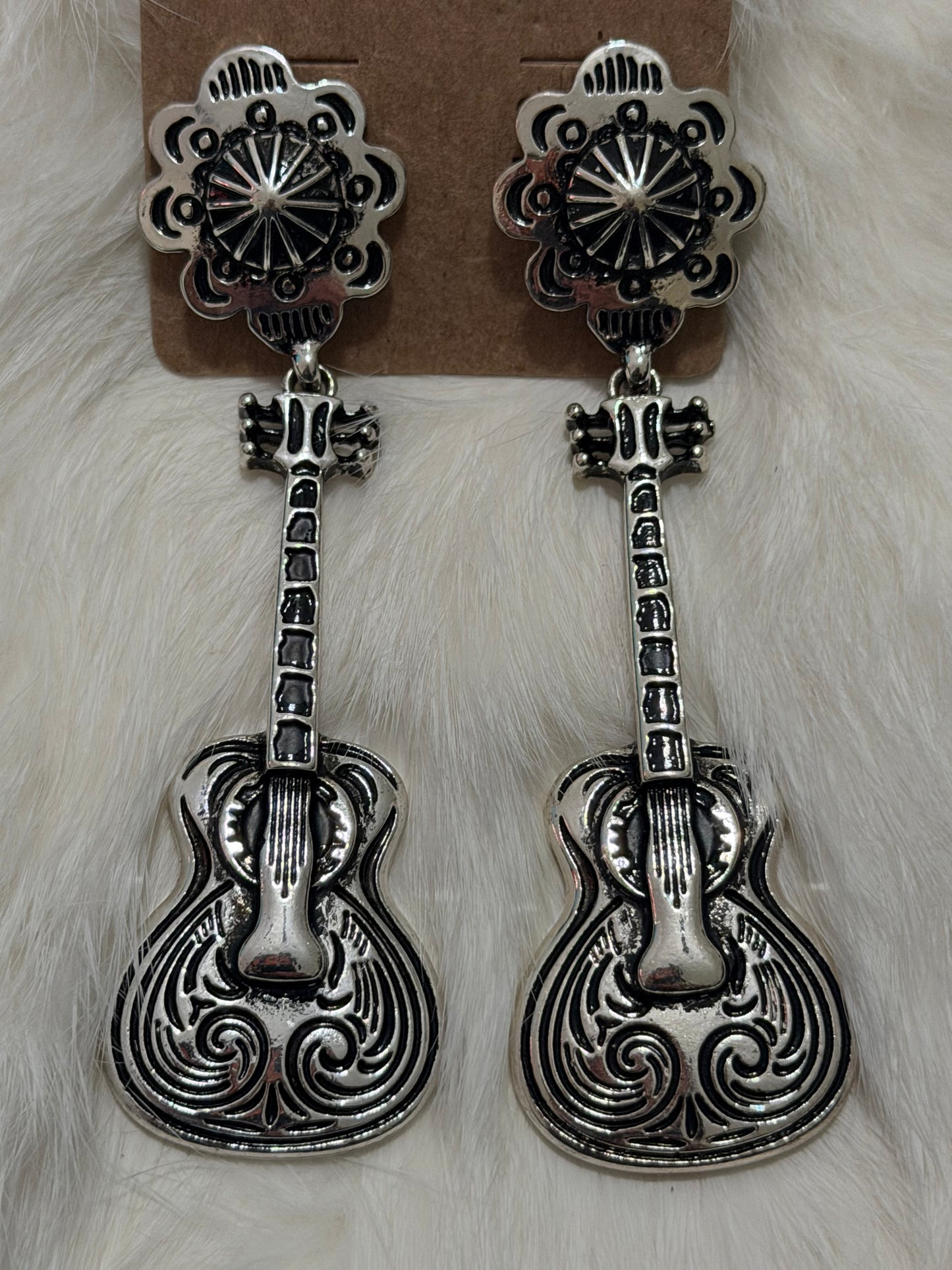 Guitar Earrings